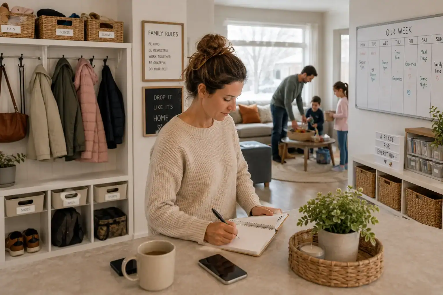 Family-Friendly Systems for Managing Everyday Essentials